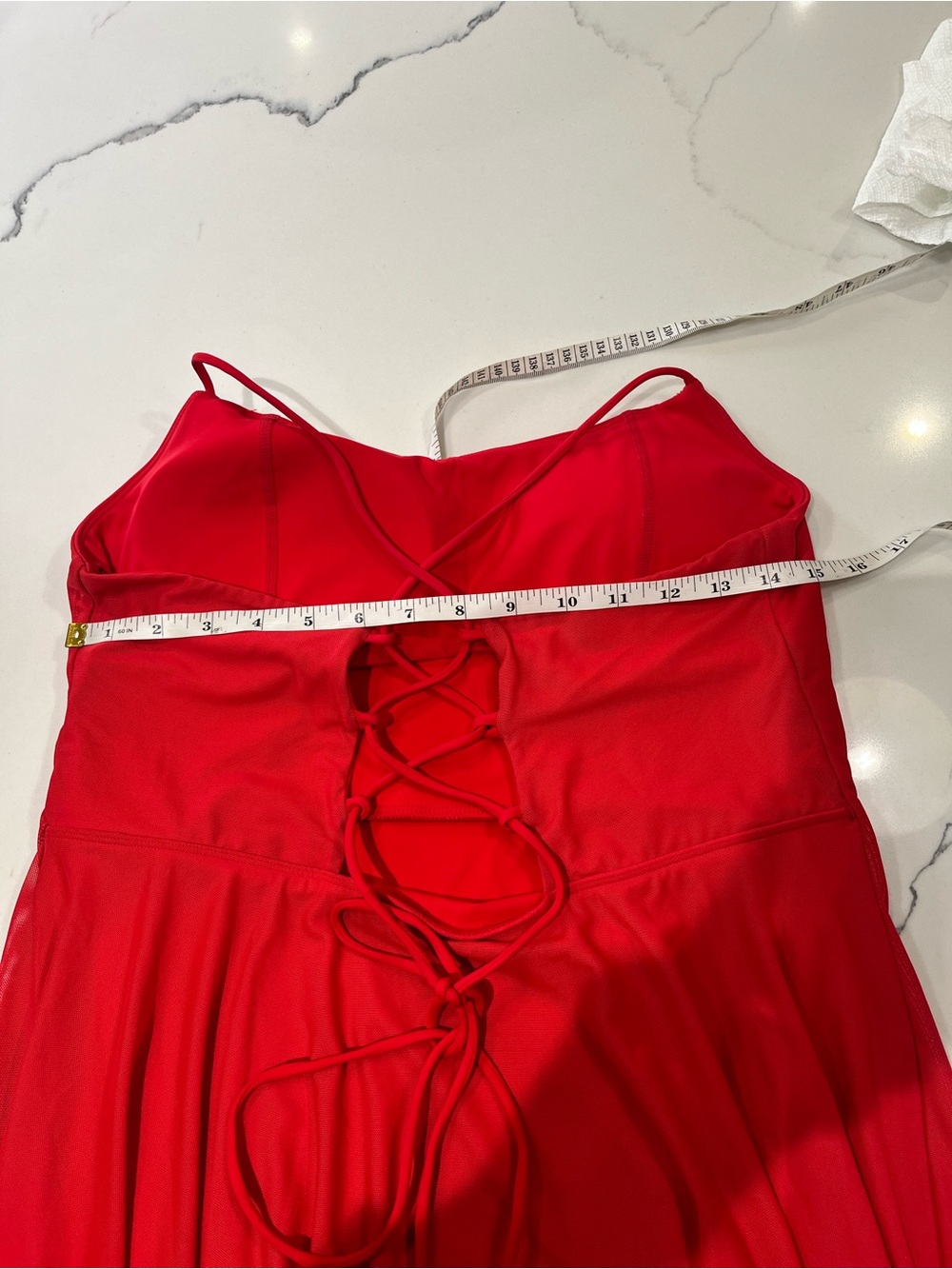 Halara breezeful mesh backless mini dress